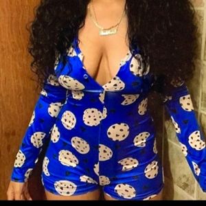 Cute cookie romper L